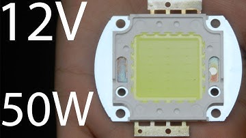 12 Volt 50 Watt Super Bright Cob LED chip