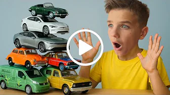 Mark shows new 1:64 diecast Models - Tesla, Range Rover, DeLorean, Jaguar & more