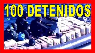 💥🛑100 DETENIDOS🛑💥 Distribuían hachís y marihuana por EUROPA ❌El Clan MONPARLET❌ ⭕río Guadalquivir⭕