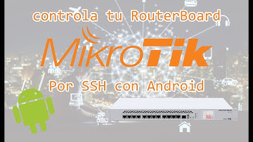 Controlar RouterBoard Mikrotik por SSH desde Android