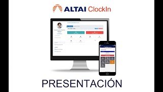 Registro Horario de Trabajo Obligatorio- ALTAI ClockIn screenshot 1