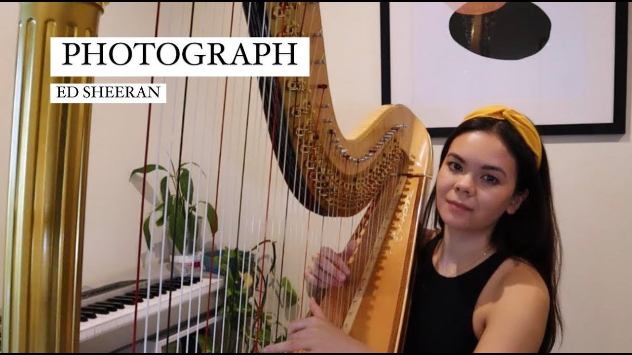 Photograph Ed Sheeran (Harp Cover) YouTube