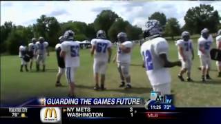 Guarding the Games Future - Guardian Caps featured on Atlanta 11 Alive News screenshot 2