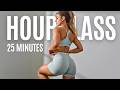 25 min hourglass glutes and abs workout  no equipment no repeat home workout