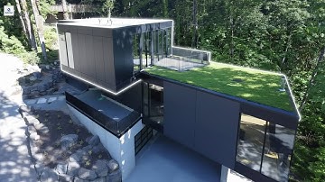 20 Weeks to Build a Modern Forest Dream Home | Start to Finish by @ShredPile