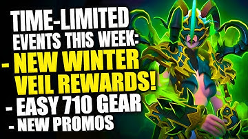 DON’T MISS These Events This Week! New Winter Veil Rewards | EASY 710 Ilvl Gear | Promos | WoW TWW