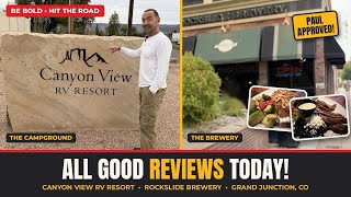 Grand Junction, CO: A 5-Star Campground & a Brewery Dinner We Loved