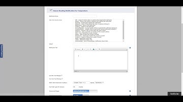 iMonnit  - Notification Settings