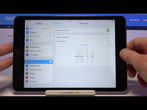Video: ¿Cómo cambio el formato de fecha en mi iPad?