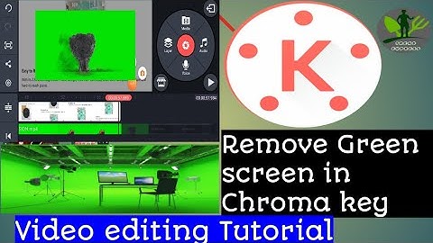 Basics : How to Remove Green Screen in Chroma key in videos -  tutorial in kinemaster| Trend Express