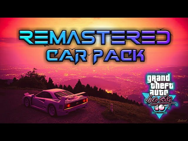 How to install HD Car-Pack in GTA Vice City | How to install 80s Atmosphere  Pack in GTA Vice City - YouTube