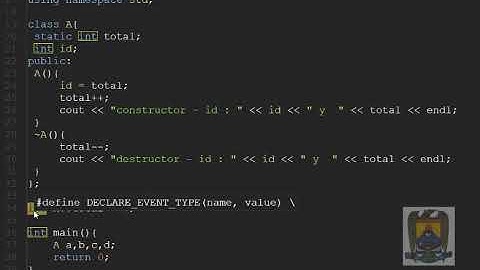 Un ejemplo de variable static en clases de C++
