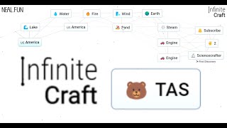 Infinite Craft TAS% [TAS] [7.79 seconds]