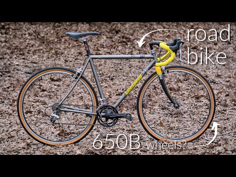 Can You Put 650B Wheels Thick Tires On A Vintage Road Bike