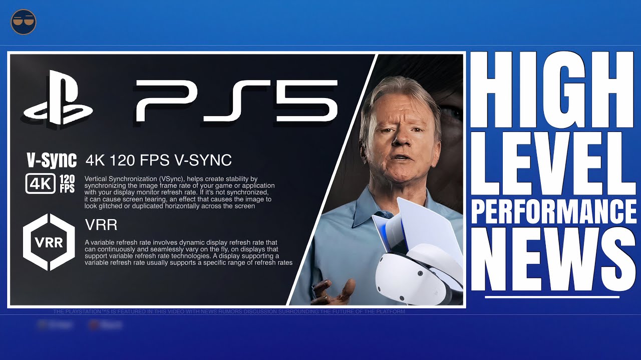 PLAYSTATION 5 ( PS5 ) - 4K 120 FPS V-SYNC MODE / PS5 VRR UPDATE THIS ...
