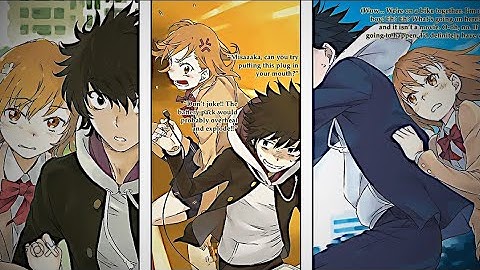 Misaka Mikoto x Kamijou Touma edit || Alight Motion