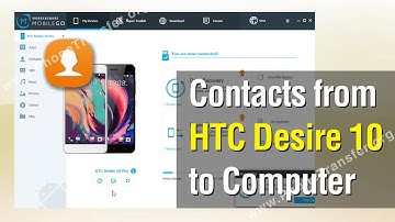 How to Backup Contacts from HTC Desire 10 Pro LifeStyle to Computer