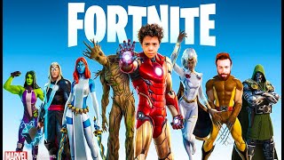 فورت نايت : سيزون مارفل !  | Fortnite قريباااا علي قناه  العيله المطرقعة  مشاهير تيك توك