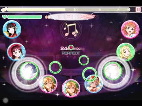ラブライブ！ スクフェス きっと青春が聞こえる [MASTER] Full Combo 判定強化なし (No perfect locks)