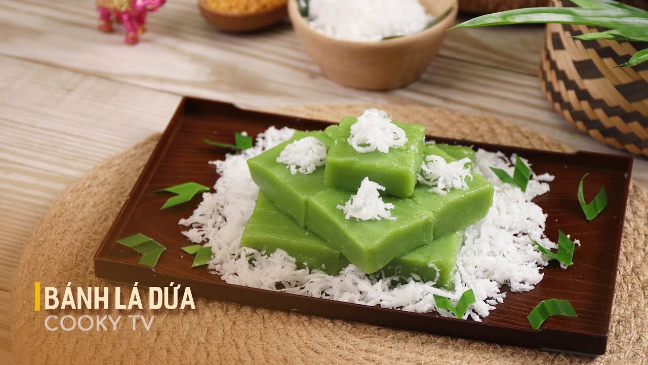Bánh Lá Dứa - Cách Làm Bánh Lá Dứa Chi Tiết | Cooky TV - YouTube