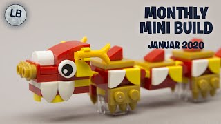 LEGO 40395 - Chinese Dragon - Monthly Mini Build - Speed Build Review