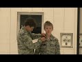 Edwards, HAATS, Eli Finley promoting in his Civil Air Patrol Squadron, Congrads!