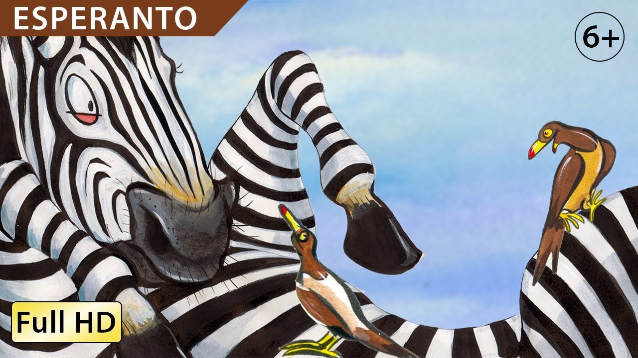 Zepo la zebro : Lernu Esperanton kun subtekstojn - Story for Children 