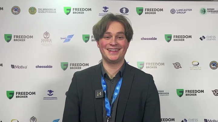 Vincent Keymer: "The tournament has gone fantastic...