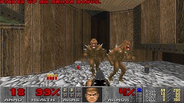 Doom The Way Id Did E2M6 UV Speed in 47s by Krankdud