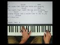 Piano chord rolls, a slow strum alternative | Learn to play piano