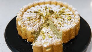 Lemon Cake with Cardamom and Pistachios- Traditional Afghan Flavors - Super Moist