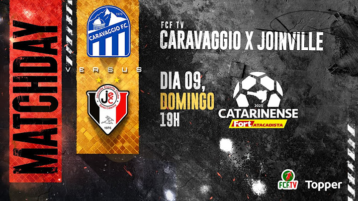 AO VIVO | CARAVAGGIO X JOINVILLE | CATARINENSE FORT ATACADISTA 2025