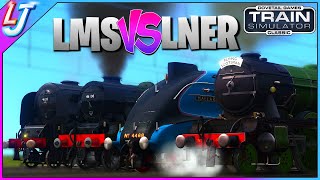 Train Simulator Classic  LMS VS LNER (Double Header Race)