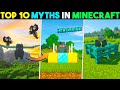 Top 10 *SHOCKING* MYTHBUSTERS 😱 In Minecraft That Will Blow Your Mind! | # 1
