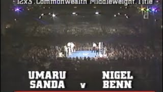 NIGEL BENN VS UMARU SANDA FULL FIGHT