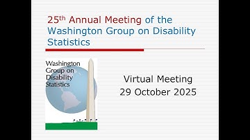 2025 WG Annual Meeting Video