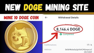 New DOGE Coin Mining Website 🤑 | Crypto Cloud Mining | Crypto Mining Platform | Crypto