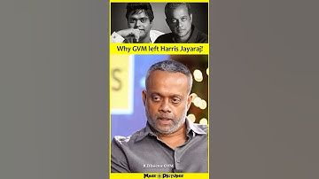 "Harris venaam nu sonathuku kaaranam...😳" #gauthamvasudevmenon #harrisjayaraj #arrahman #songs