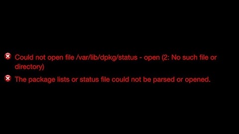 How To Fix "Could not open file /var/lib/dpkg/status on iOS 10 - 10.2 - NO USES TERMINAL