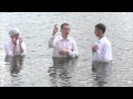 Крещение в церкви глухих, июнь 2013 г.Ровно, Украина