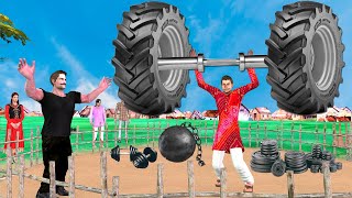 विशाल टायर पहलवान Giant Tyre Pehalwan Comedy Video Hindi  Funny Comedy Video