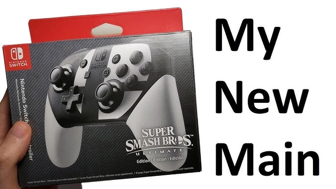 La manette Nintendo Switch Pro Super Smash Bros Ultimate est en promo folle  !