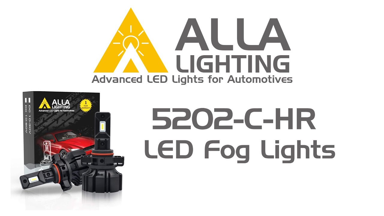 5201 DRL 5202 PS19W LED Fog Lights Bulbs Replacement PS24W FF White