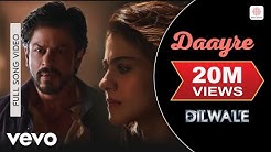 Daayre - Daayre Dilwale | Shah Rukh Khan | Kajol | Varun | Kriti |Full Song Video  - Durasi: 3.20. 