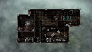 D&D | Death House Fourth Floor | Animated Battle Maps