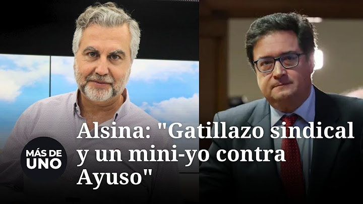 Monólogo de Alsina: "Gatillazo sindical y un mini-yo contra Ayuso"