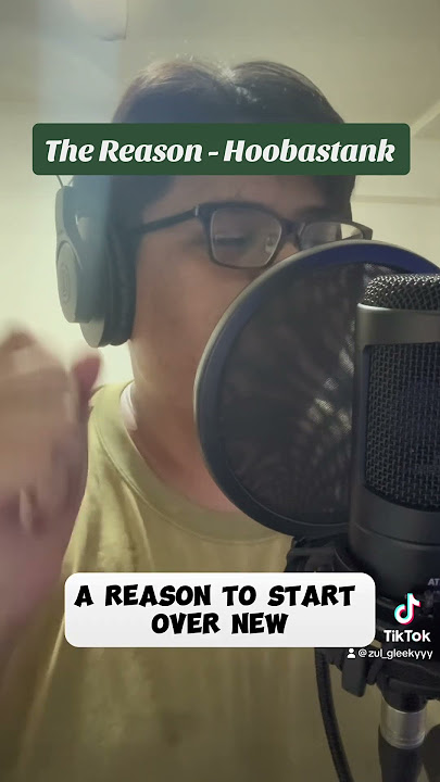 Testing my new mic 🎙️ #thereason #hoobastank #onetake #cover #singing #karaoke