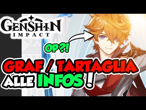 Genshin Impact Deutsch | 1.1 PATCH Charakter CHILDE | Graf Tartaglia | Infos Guide Tipps Showcase