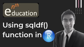 Using sqldf() in R  | SQLite | R Studio