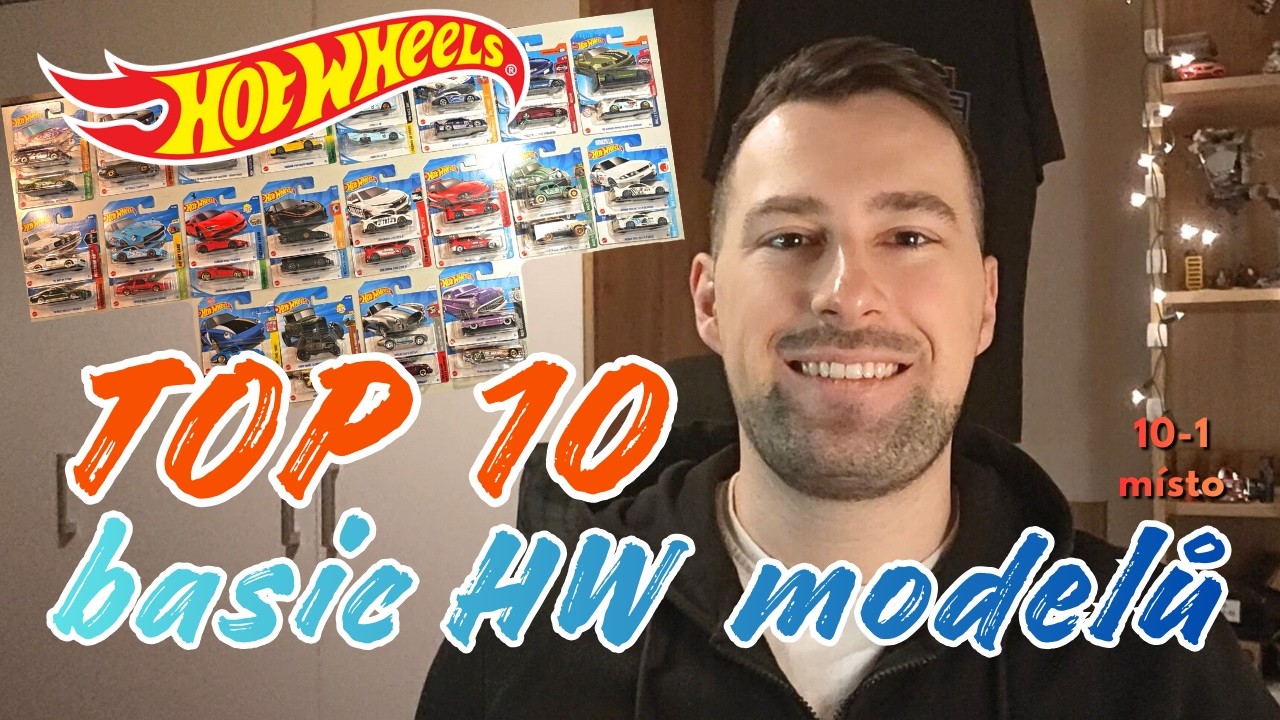 TOP 10 HOT WHEELS MODELŮ - MAINŮ! (10 -1 místo)